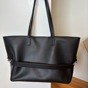 Away Elegant Black Tote Bag for Travel